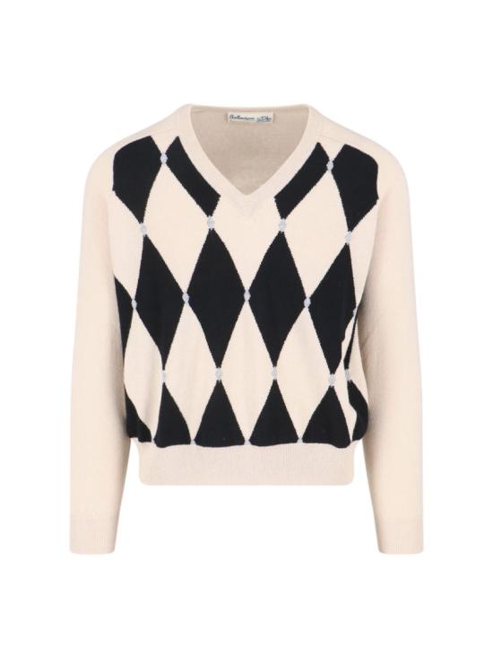  발렌타인 스웨터 B1P735 12K0698032 Neutrals