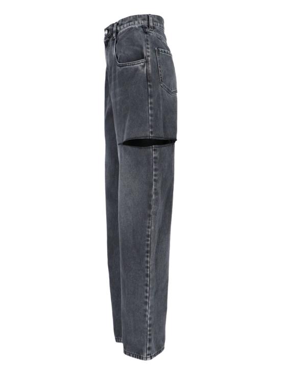 26SS 마르지엘라 컷아웃 진 S51LA0051 S30743965 Black - MAISON MARGIELA