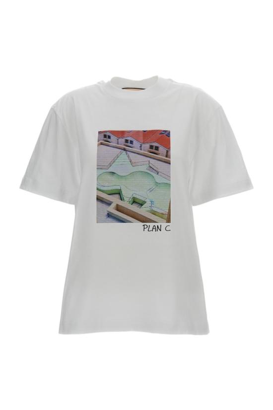 26SS 플랜씨 반팔 티셔츠 THCJD50SK6TJ00200W01 White