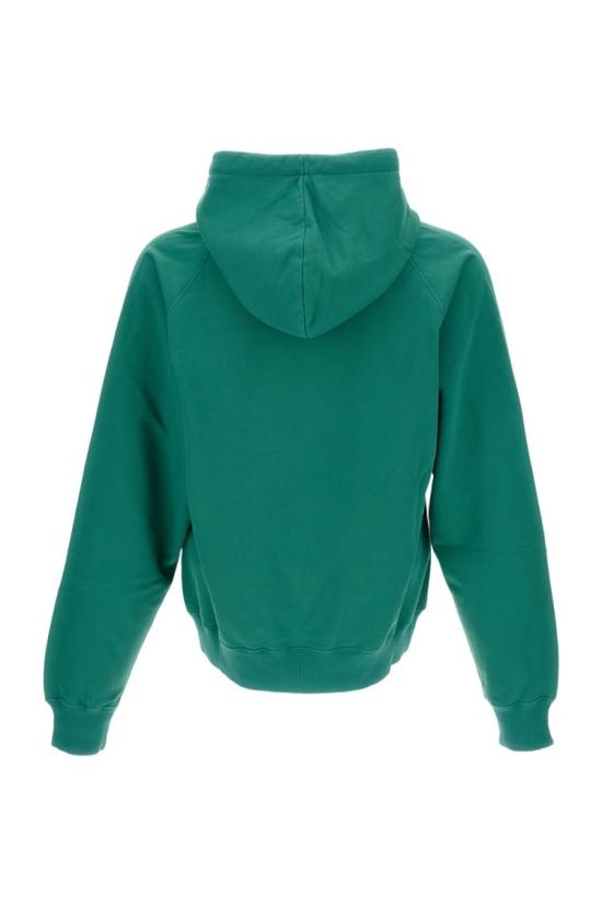 25FW 알렉산더 맥퀸 후드 티셔츠 827062QXACE3059 Green - ALEXANDER MCQUEEN