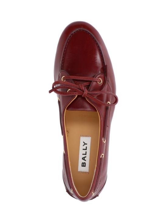 25FW 발리 플랫 슈즈 WF002V BU003U3A4 Red - BALLY