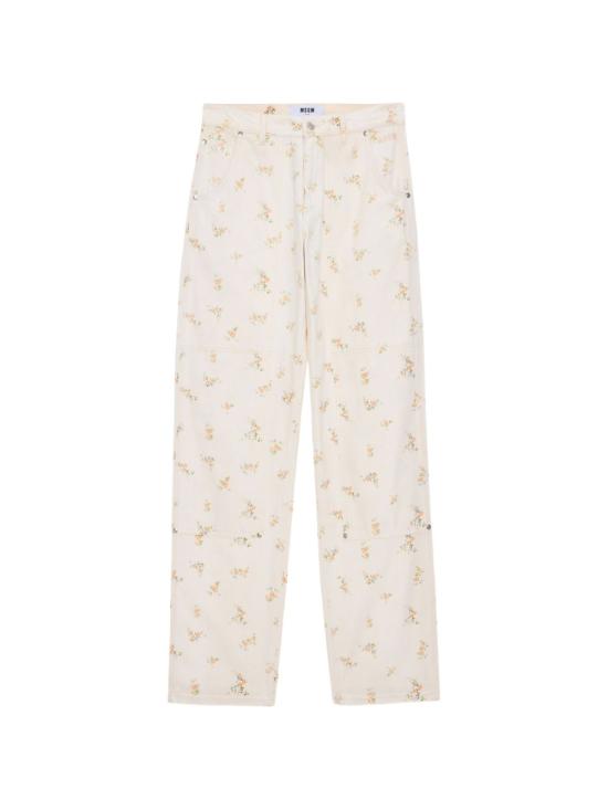 26SS 엠에스지엠 스트레이트 팬츠 4041MDP232L 26727704 White - MSGM