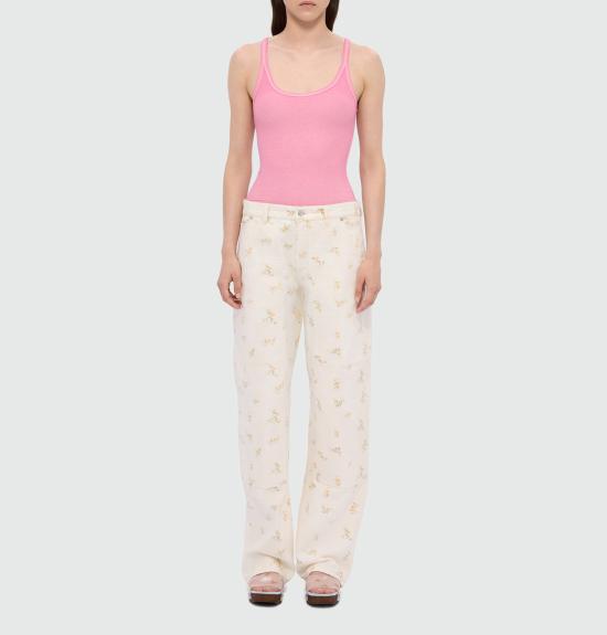 26SS 엠에스지엠 스트레이트 팬츠 4041MDP232L 26727704 White - MSGM