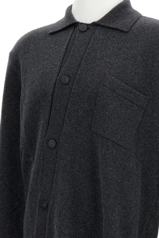 25FW 자크뮈스 폴로 셔츠 가디건 CDM00570AK00282970 Grey - JACQUEMUS