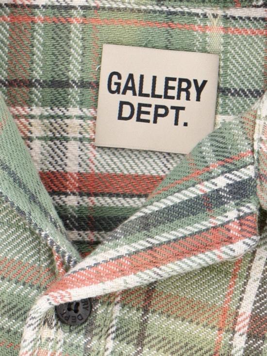 25FW 갤러리 디파트먼트 긴팔 셔츠 MYF 1131LIGHT GREEN Green - GALLERY DEPT