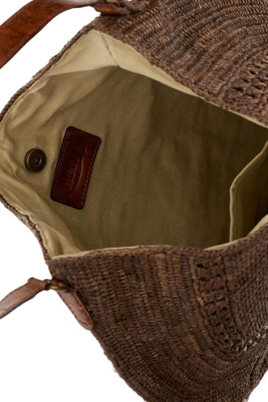  이벨리브 토트백 MEVADARKTEA Brown - IBELIV