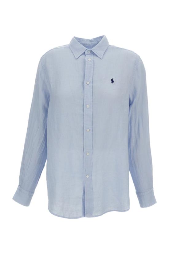 26SS 폴로 랄프로렌 포니 자수 리넨 셔츠 (211970730009) 211970730503OXFORDBLUE