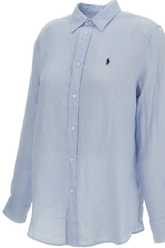 26SS 폴로 랄프로렌 포니 자수 리넨 셔츠 (211970730009) 211970730503OXFORDBLUE - POLO RALPH LAUREN