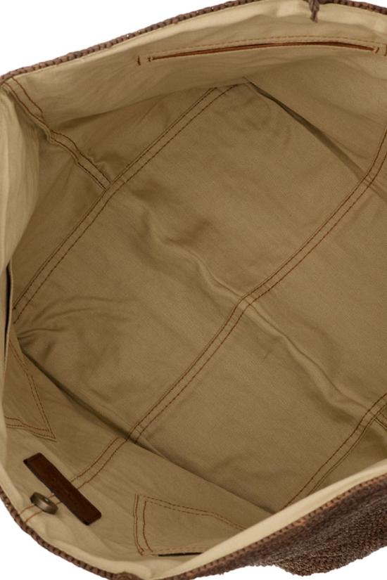  이벨리브 토트백 VANILLADARKTEA Brown - IBELIV