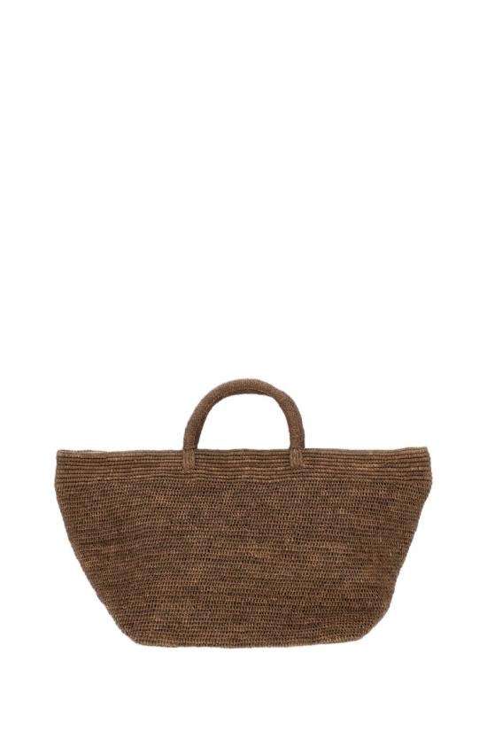  이벨리브 토트백 VANILLADARKTEA Brown - IBELIV