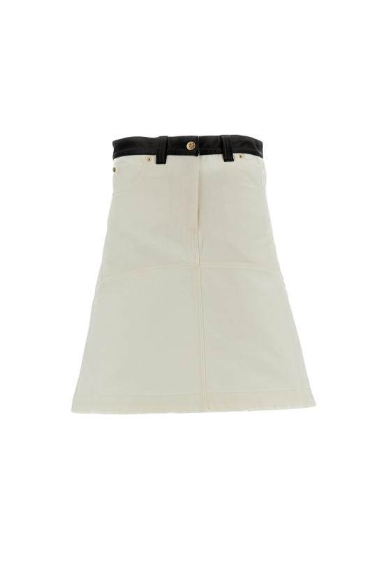 26SS 웨일즈보너 미디 스커트 WS26SK02CO05100 White