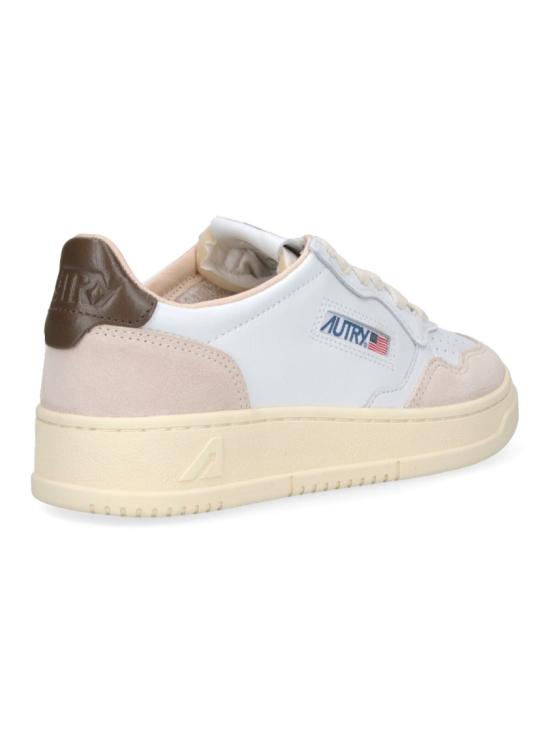 26SS 오트리 메달리스트 로우 레더 스니커즈 AULWLS15 White - AUTRY