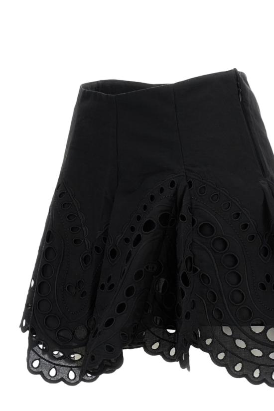 26SS 챠로 루이즈 이비자 미디 스커트 263400BLACK Black - CHARO RUIZ IBIZA