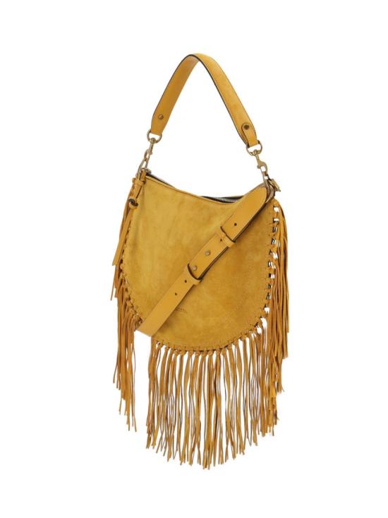 26SS 이자벨마랑 오스칸 호보 프린지 디테일 핸드백 BF0066FC C3C14M11SN Orange - ISABEL MARANT