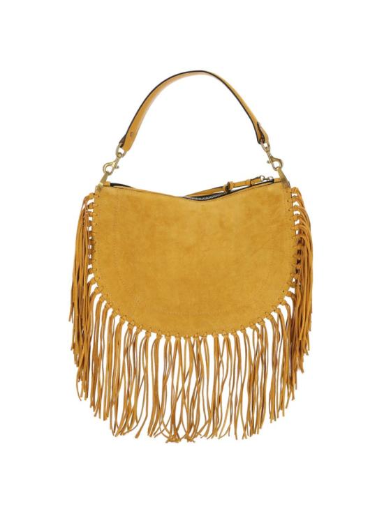 26SS 이자벨마랑 오스칸 호보 프린지 디테일 핸드백 BF0066FC C3C14M11SN Orange - ISABEL MARANT