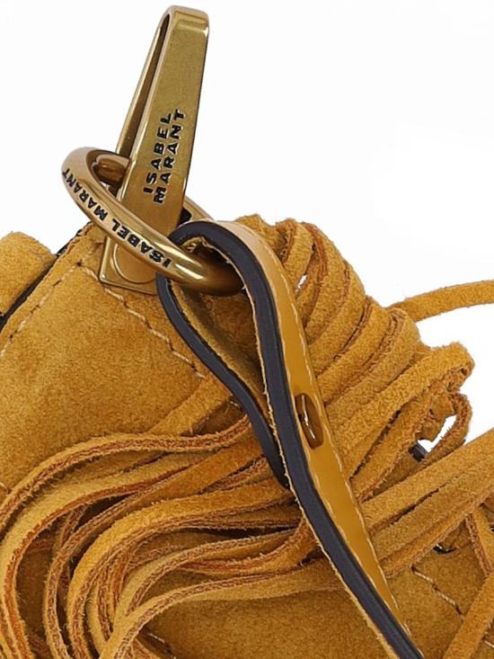 26SS 이자벨마랑 오스칸 호보 프린지 디테일 핸드백 BF0066FC C3C14M11SN Orange - ISABEL MARANT
