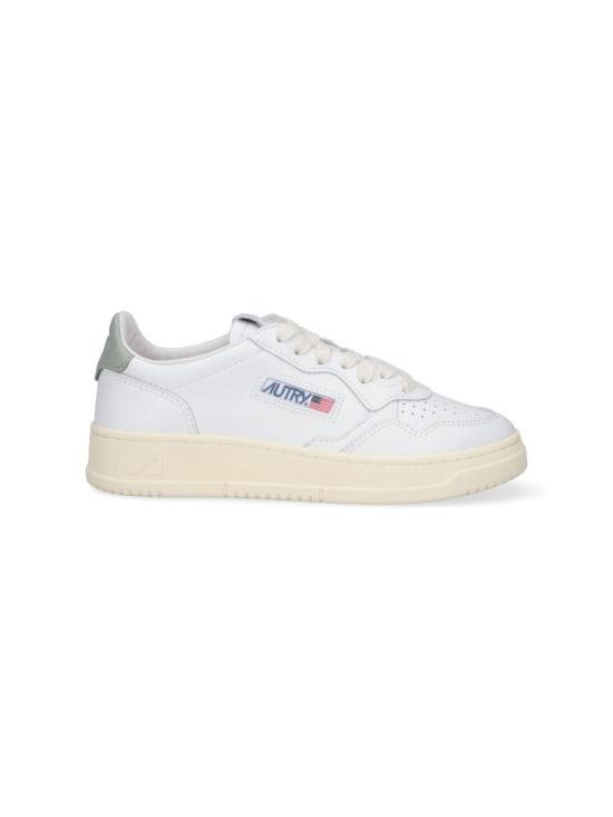 26SS 오트리 메달리스트 로우 레더 스니커즈 AULWLL11 White