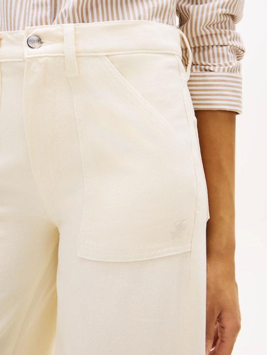 26SS 타미힐피거 데님 팬츠 WW0WW49667 1CD Beige - TOMMY HILFIGER