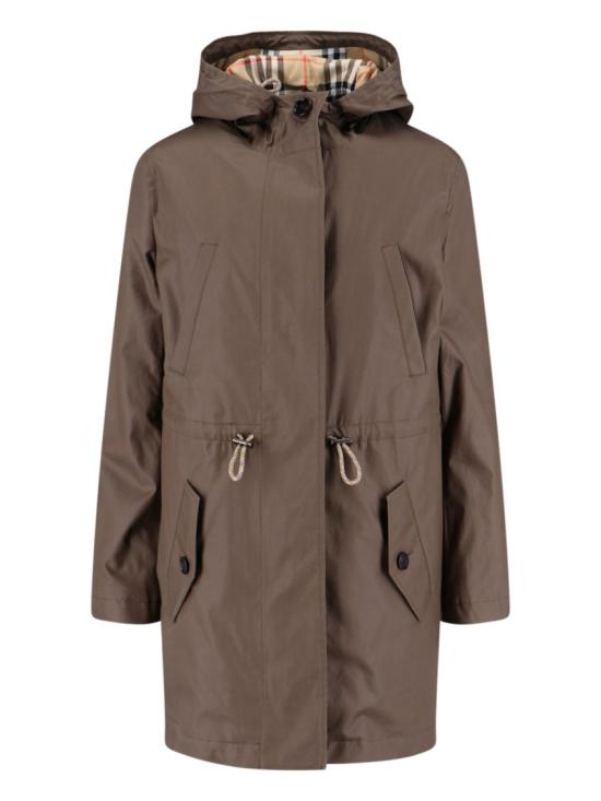 25FW 버버리 코티드 개버딘 파카 8116104A1336 Brown
