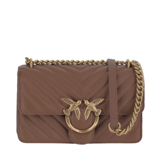 26SS 핑코 숄더백 100074A0GKL17Q Brown