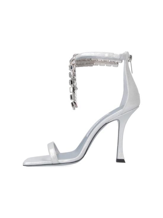 25FW 지미추 샌들 VERITY SANDAL 100 SHSSILVER Silver - JIMMY CHOO