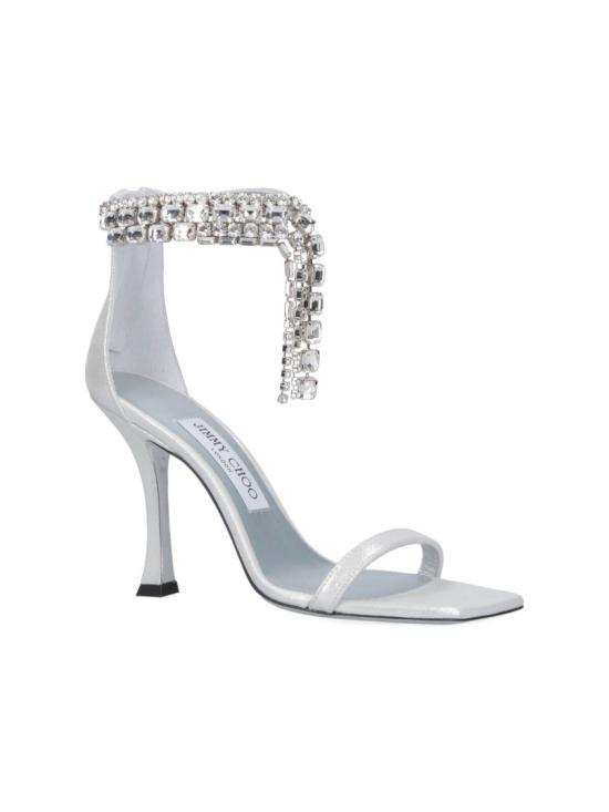 25FW 지미추 샌들 VERITY SANDAL 100 SHSSILVER Silver - JIMMY CHOO
