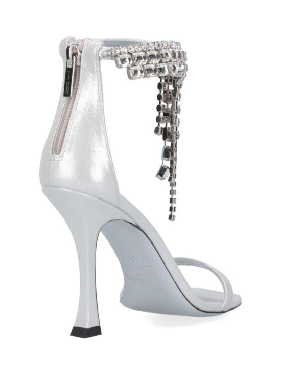 25FW 지미추 샌들 VERITY SANDAL 100 SHSSILVER Silver - JIMMY CHOO