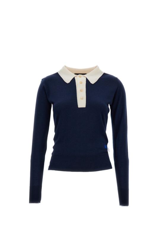 26SS 웨일즈보너 폴로 티셔츠 US26KNS4877WO04591 Blue