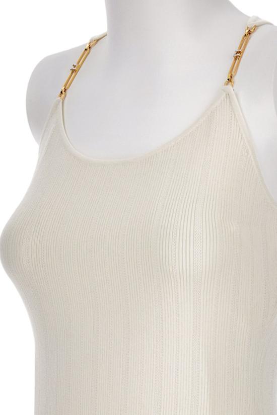 25FW 엘리자베타프랜치 민소매 티셔츠 TK52B56E2DZ9 White - ELISABETTA FRANCHI