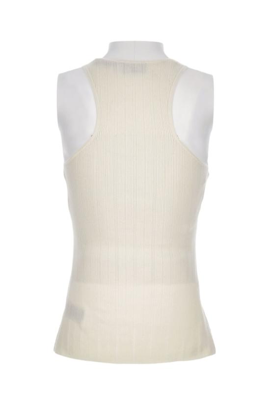 25FW 엘리자베타프랜치 민소매 티셔츠 TK52B56E2DZ9 White - ELISABETTA FRANCHI