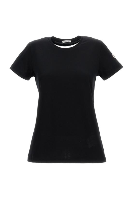  몽클레어 코튼 저지 티셔츠 8C73200V8058999 Black