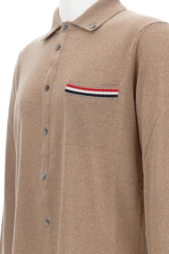 25FW 톰브라운 긴팔 셔츠 MKL007AY1051216 Neutrals - THOM BROWNE