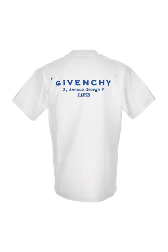25FW 지방시 반팔 티셔츠 BM71NK3YRJ100 White - GIVENCHY