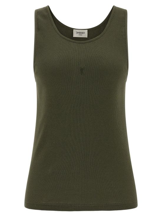 26SS 생로랑 민소매 티셔츠 842992Y37EC1365