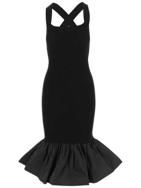 26SS 파투 미디 원피스 KN3228090999B Black