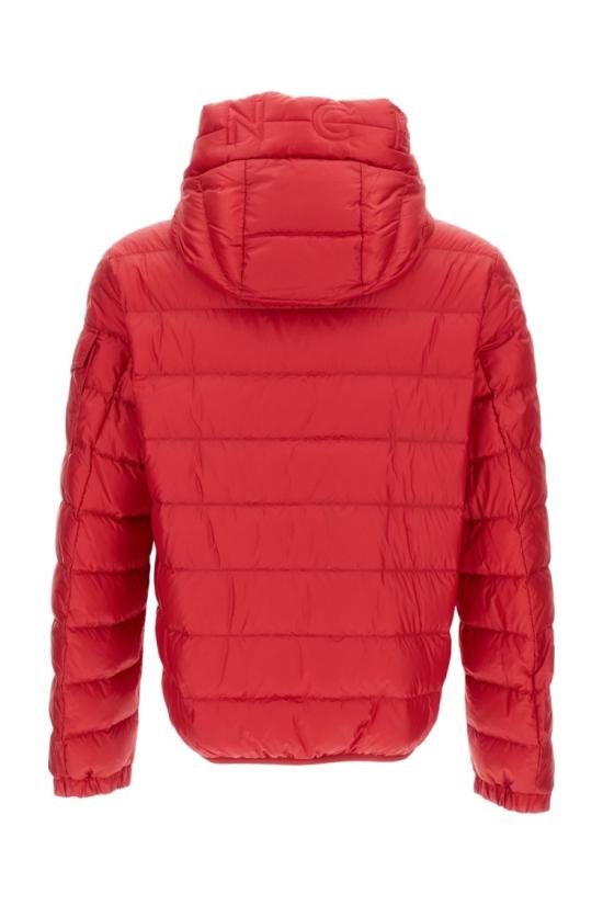 25FW 몽클레어 나잔 후드 쇼트 다운 자켓 1A00009597YF440 Red - MONCLER