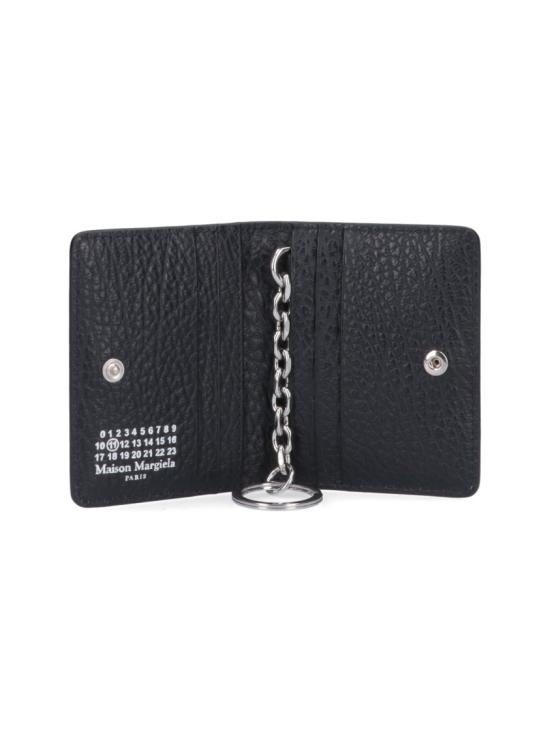 26SS 마르지엘라 스티치 키링 카드지갑 S56UI0128 P4455T8013 Black - MAISON MARGIELA
