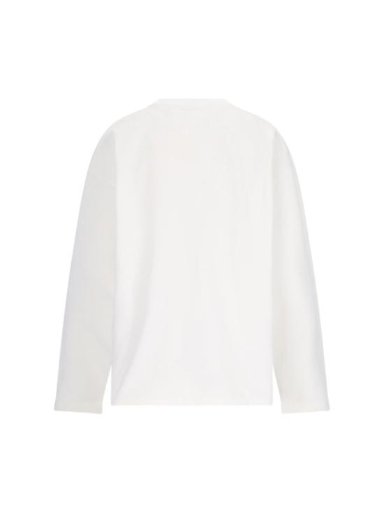 25FW 질샌더 긴팔 티셔츠 J03GC0136 J20243102 White - JIL SANDER