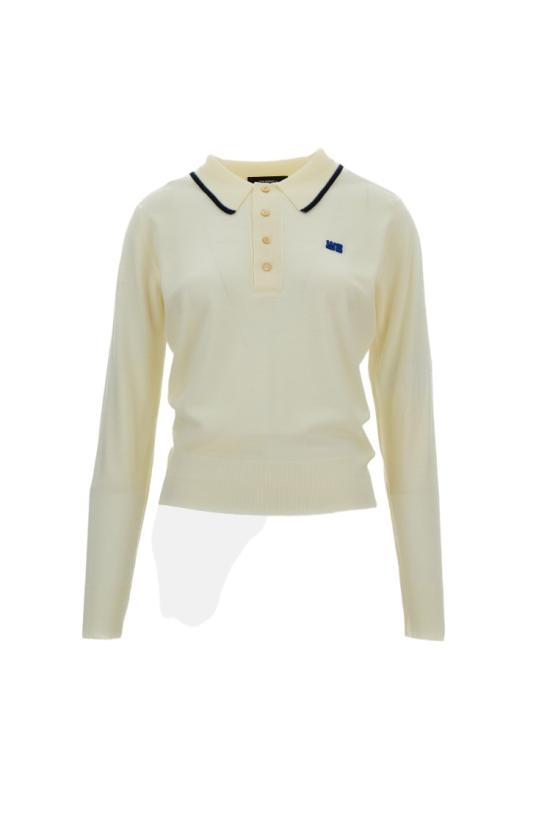 26SS 웨일즈보너 폴로 티셔츠 US26KNS4875WO04100 White