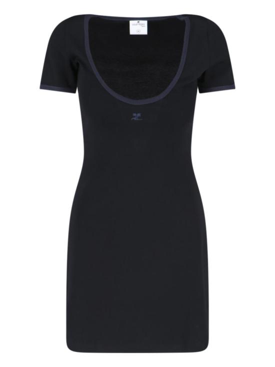 25SS 쿠레쥬 미디 원피스 225JRO600JS0203B175 Black