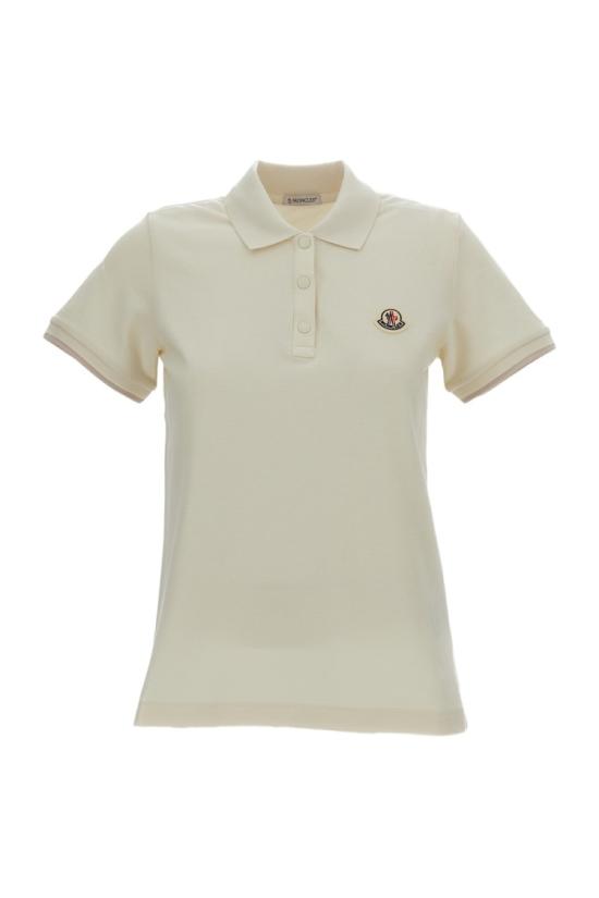 26SS 몽클레어 로고 패치 코튼 피케 폴로 셔츠 8A0000484720034 Neutrals