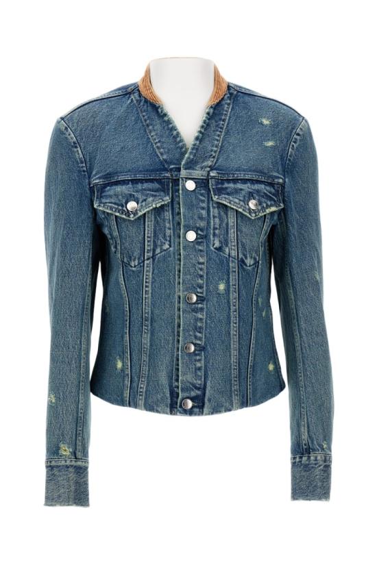 25FW 타나카 데님 자켓 ST425GBGREENBLUE Blue