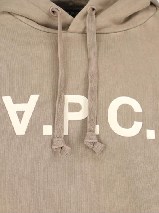 26SS 아페쎄 스탠다드 그랜드 VPC 후드 티셔츠 COHMC M27908JMA Brown - A.P.C.