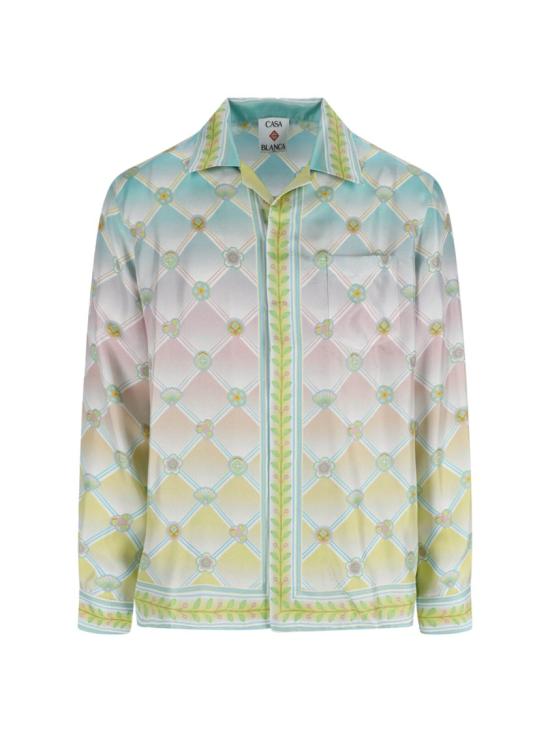 25FW 카사블랑카 긴팔 셔츠 U AW25 SH 006 02 MCANDY ICONS Neutrals