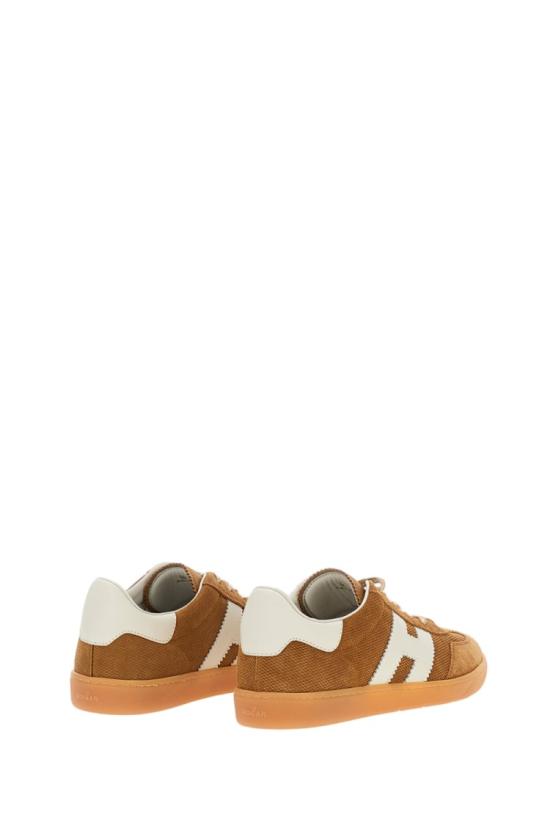 26SS 호간 스니커즈 HXW6470FB60UXJ419E Brown - HOGAN