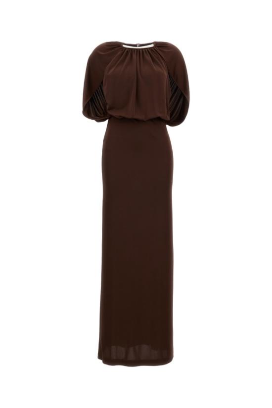 26SS 데 펨메스 롱 원피스 D534S0D0401 Brown