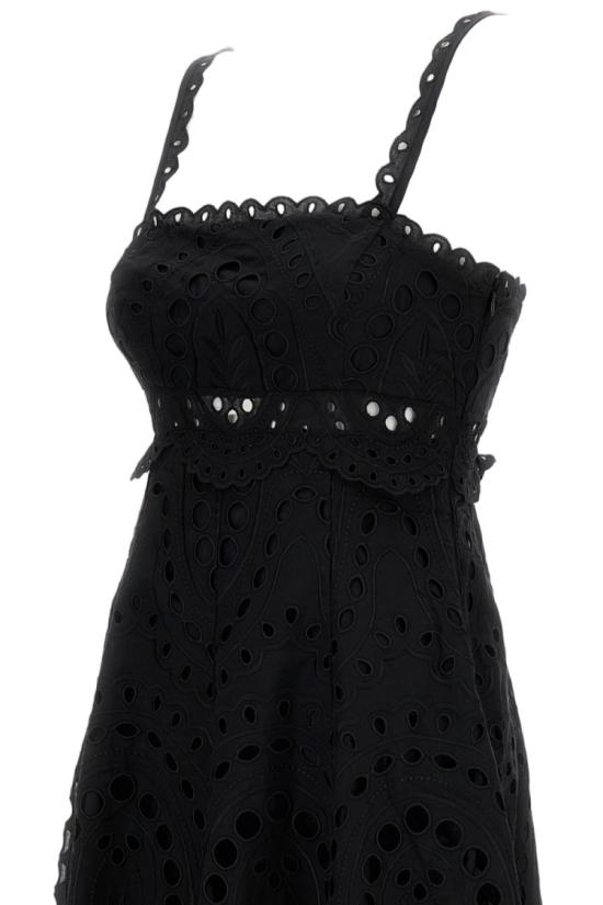 26SS 챠로 루이즈 이비자 미디 원피스 263611BLACK Black - CHARO RUIZ IBIZA