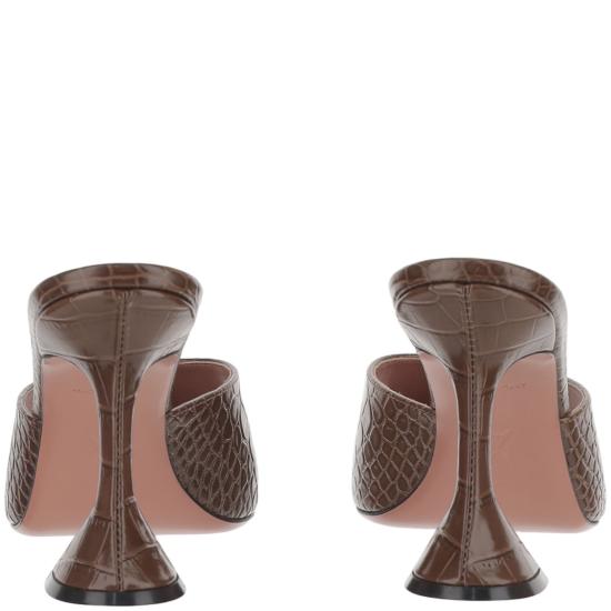 26SS 아미나 무아디 샌들 LUPITASLIPPER95BROWNPRINTEDCROC Pink - AMINA MUADDI