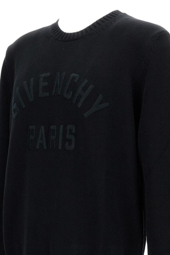 25FW 지방시 긴팔 티셔츠 BM90W04YNM001 Black - GIVENCHY