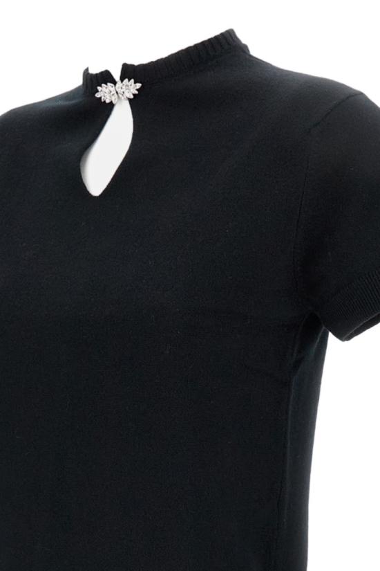 25FW 배리 반팔 티셔츠 C300722001 Black - BARRIE